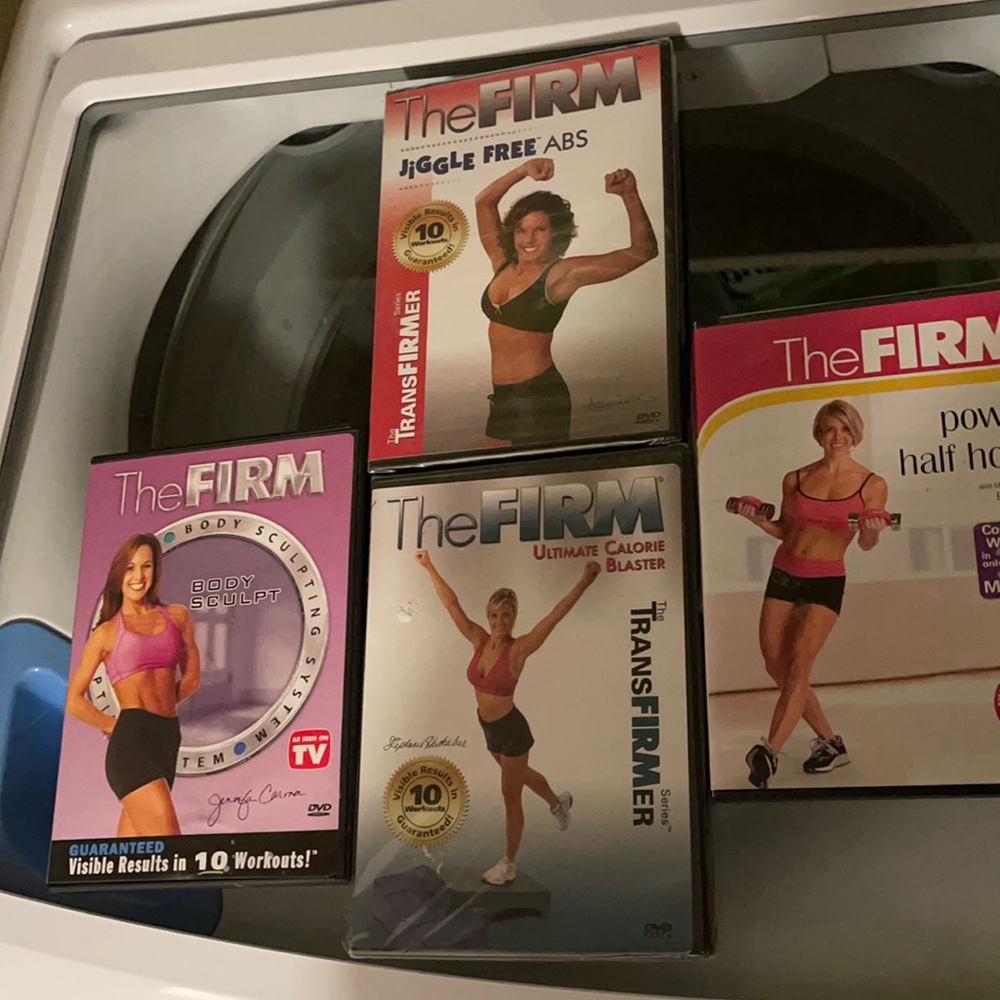 (4) The Firm Workout DVDs